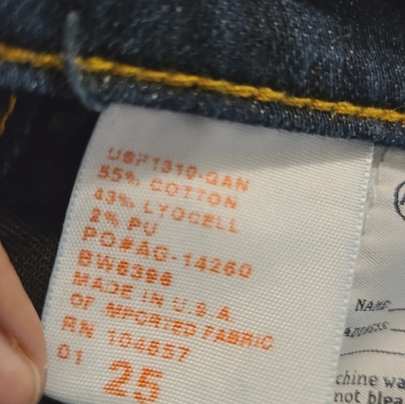 Adriano Goldschmied | Women's Maiden Cigarette Crop Jeans (Size 25) - Picture 5 of 15